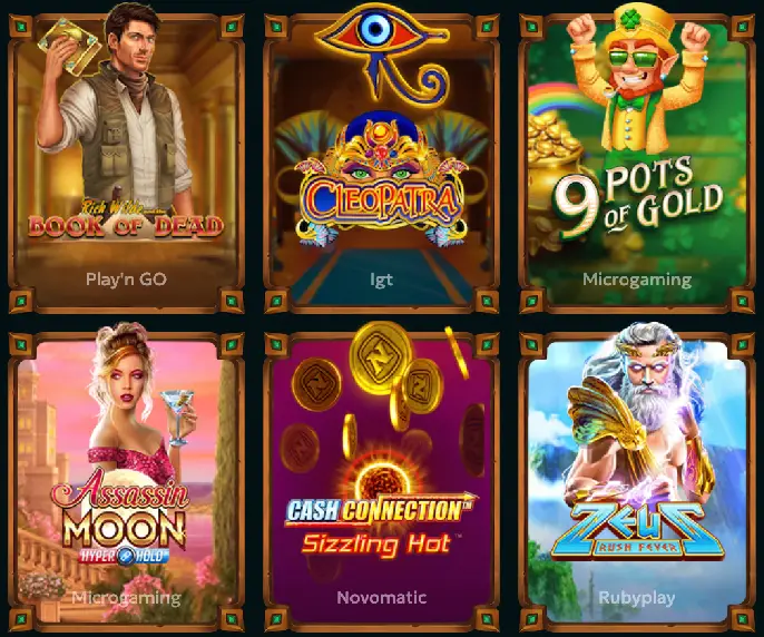 rivo casino top games